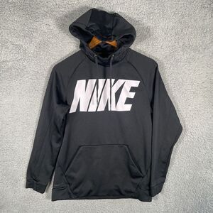 Nike Therma-Fit Hooded Sweatshirt 811907-010 Mens Medium Black